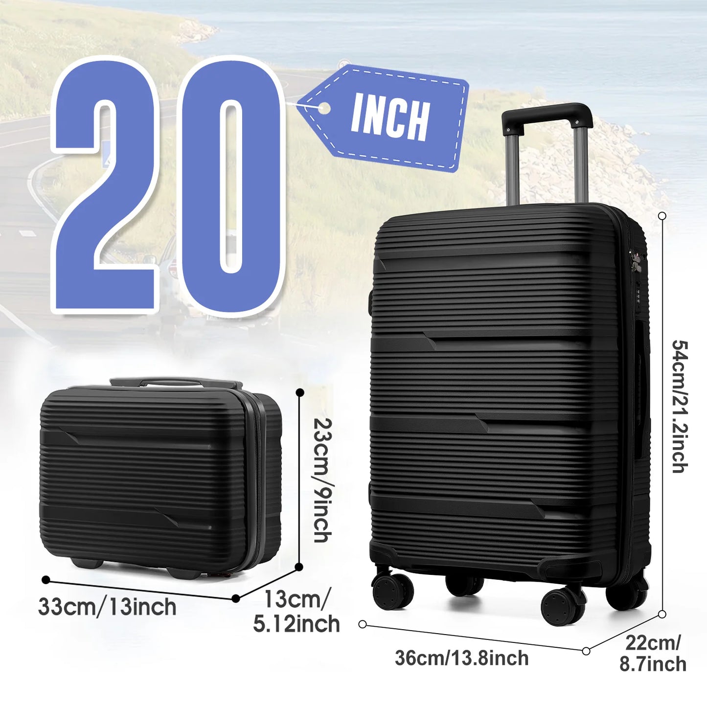 Travel Suitcase "Rolling"