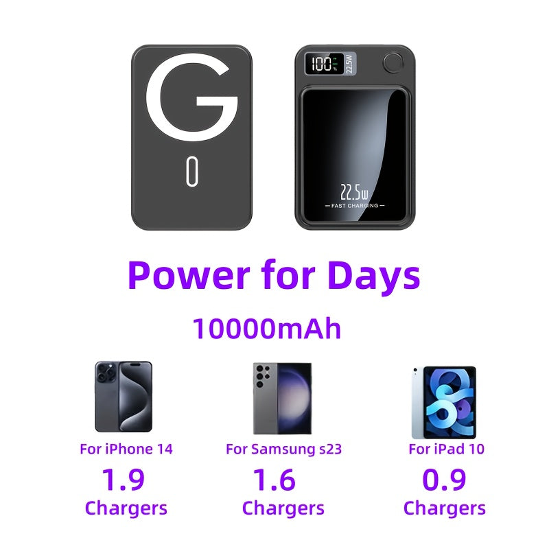 Ultrathin Magnetic Wireless Power Bank