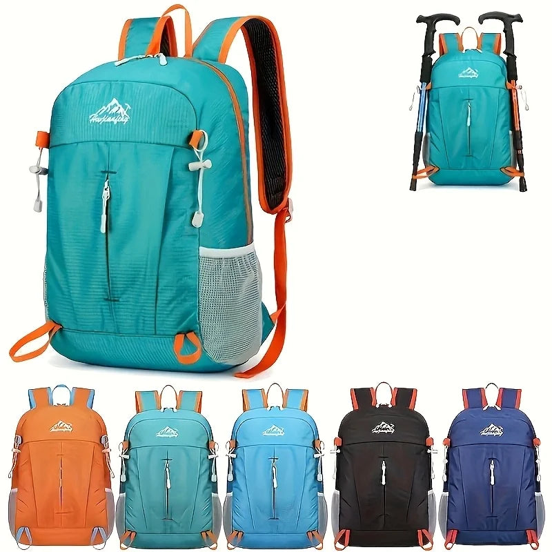 Portable Foldable Backpack Women and Men Outdoor Hiking Climbing Backpacks Lightweight Travel Bag Waterproof Cycling Backpack