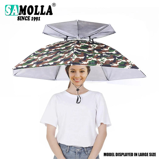 Foldable Rain Umbrella Hat