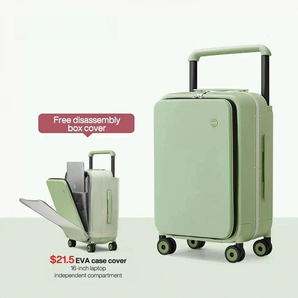 New Design Wide Handle Suitcase