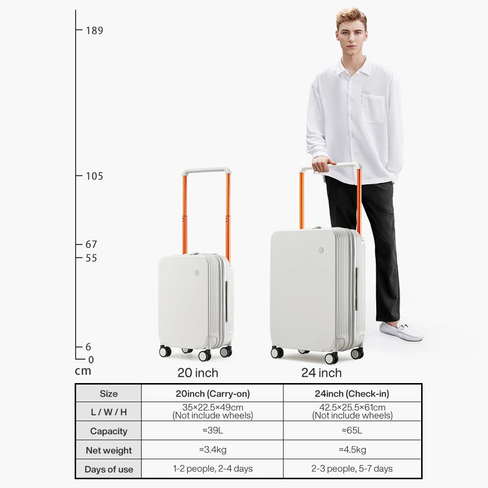 Mixi Wide Handle Trolley
