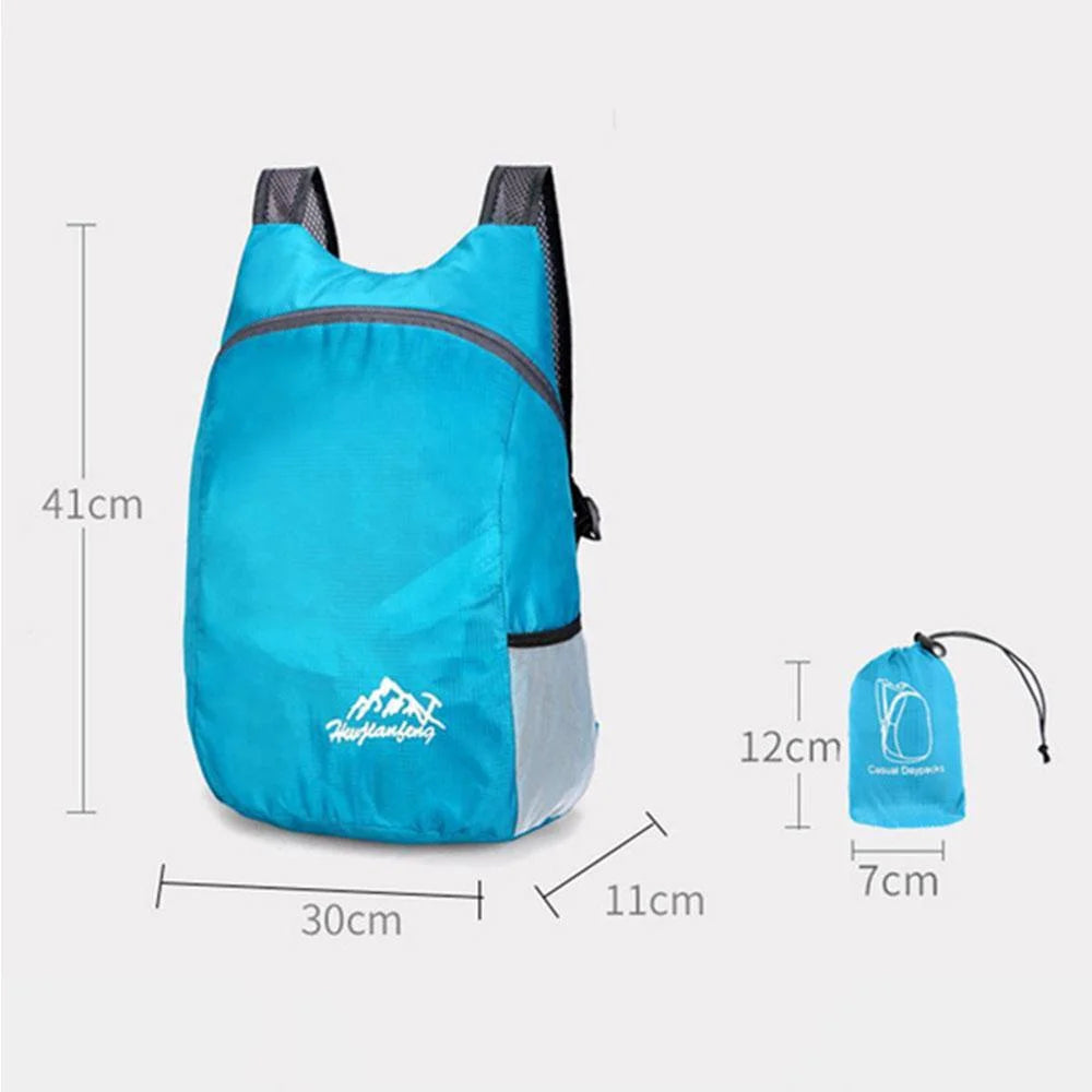 JJYY Foldable Waterproof Outdoor Sports Backpack