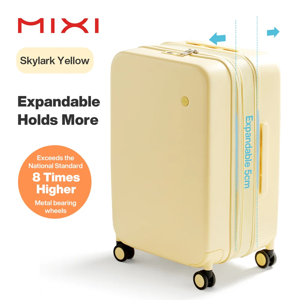 Design Puristic Expandable Travel Luggage