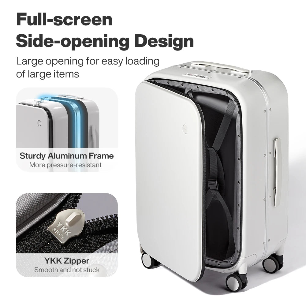 Aluminum frame Suitcase