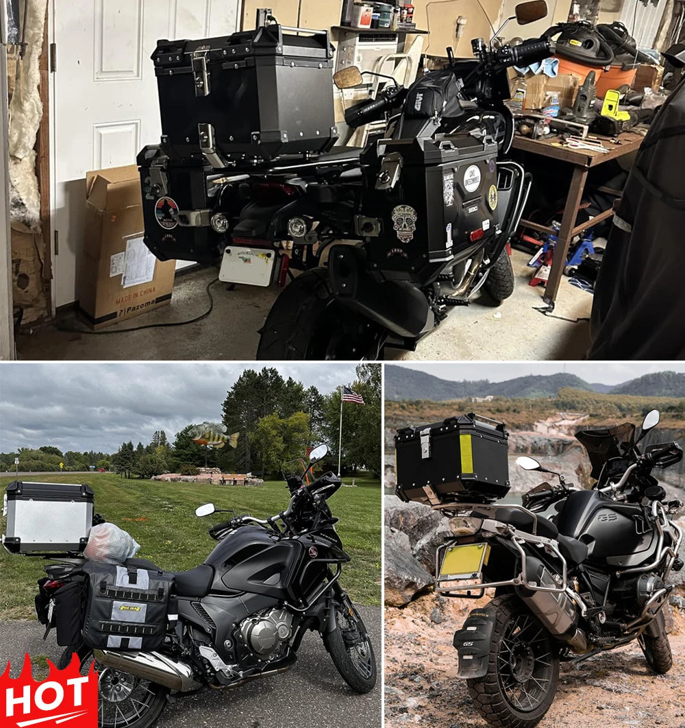 Motorcycle Tail Box Trunk