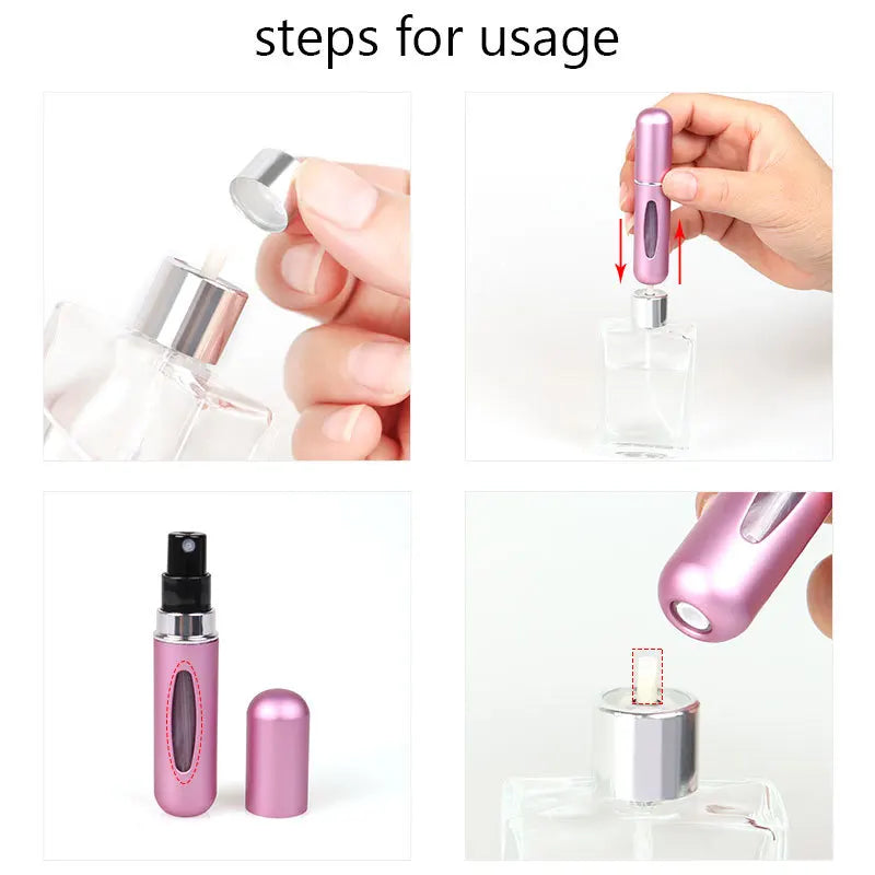 Mini Refillable Perfume Jars