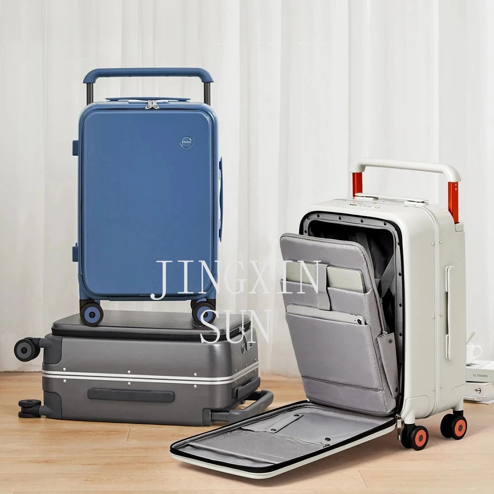 New Design Wide Handle Suitcase