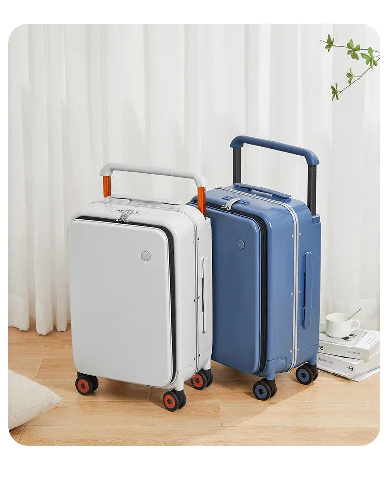 New Design Wide Handle Suitcase
