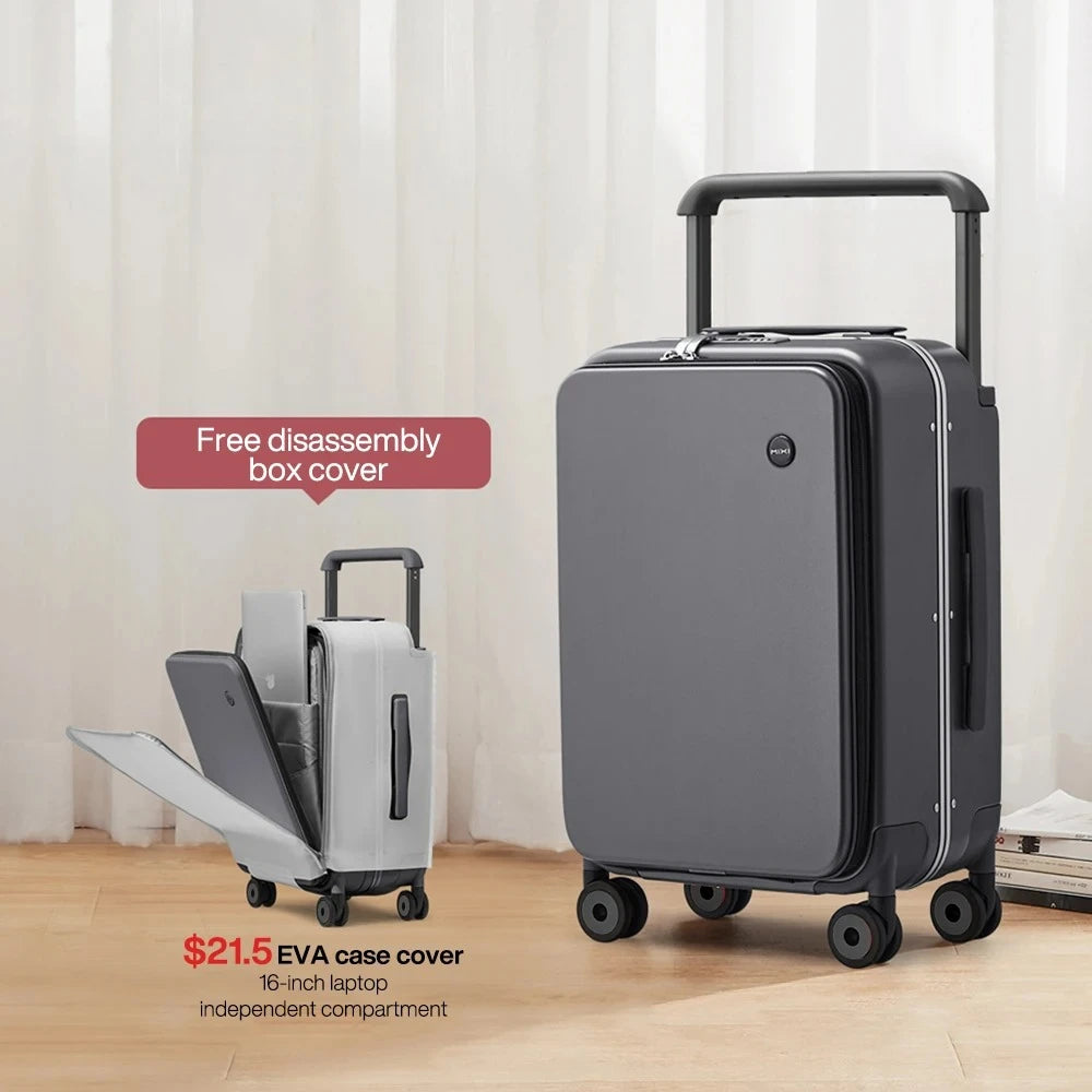New Design Wide Handle Suitcase