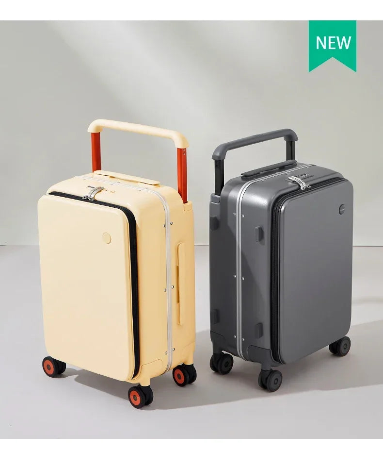 New Design Wide Handle Suitcase