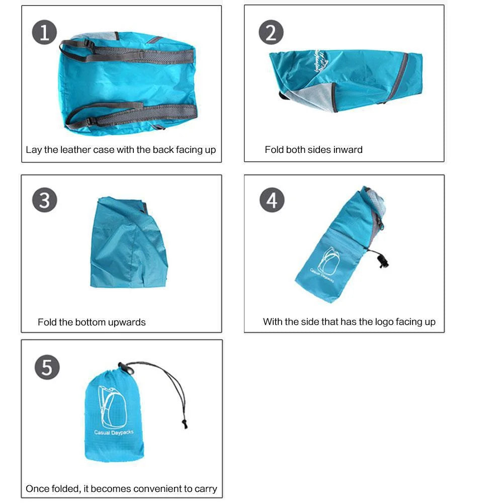 JJYY Foldable Waterproof Outdoor Sports Backpack