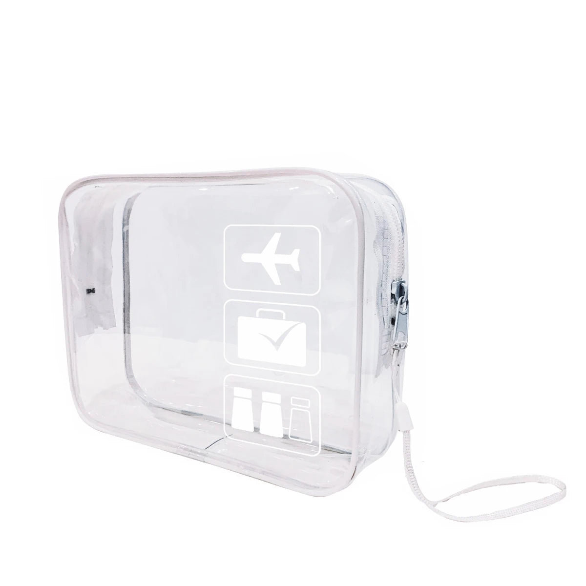 YANZAI Transparent Zipper Makeup Bag