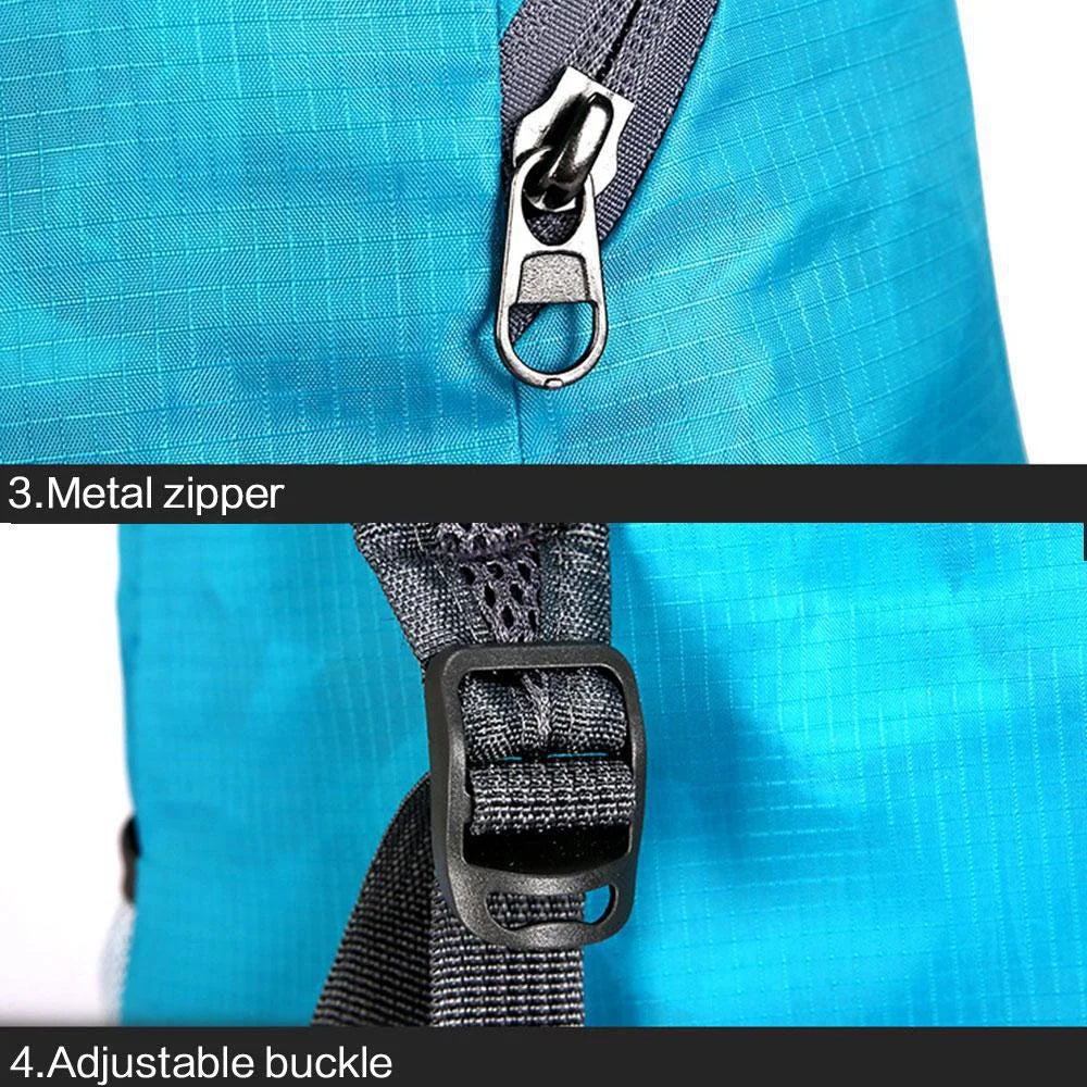 JJYY Foldable Waterproof Outdoor Sports Backpack
