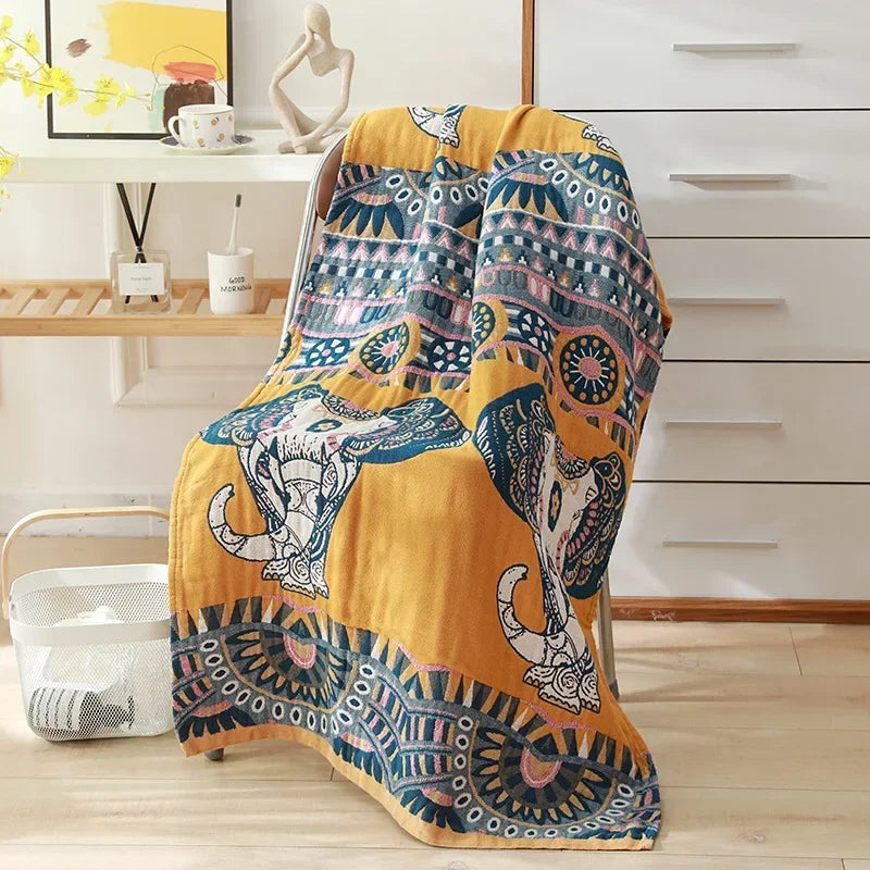 New Bohemian Towel Bathroom