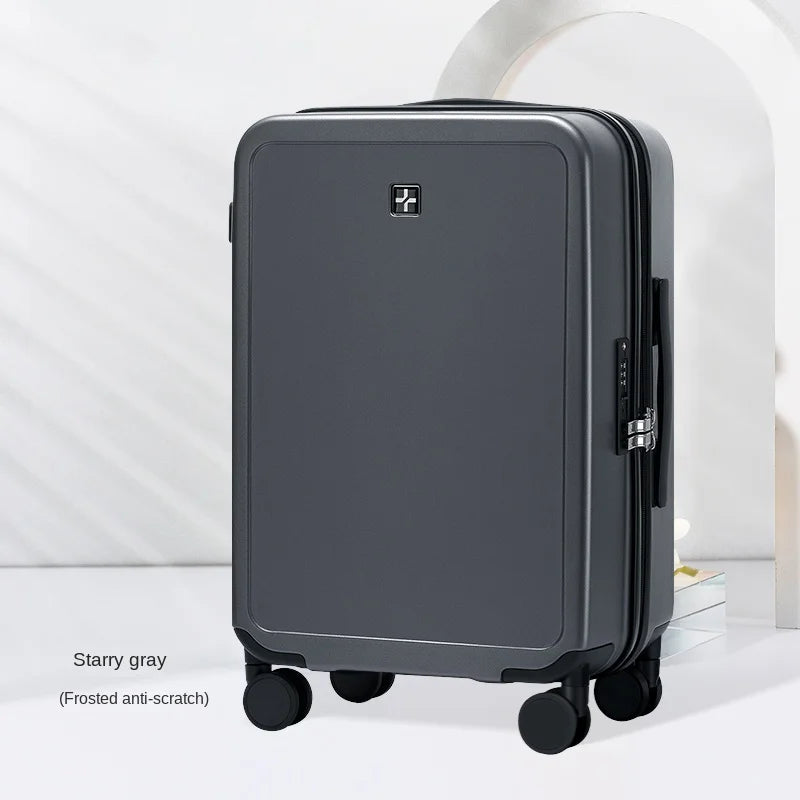 Suitcase Female 20-inch Cabin Travel Suitcase Large Capacity Password Carry on Luggage Ultra-light Universal Wheel Trolley Case