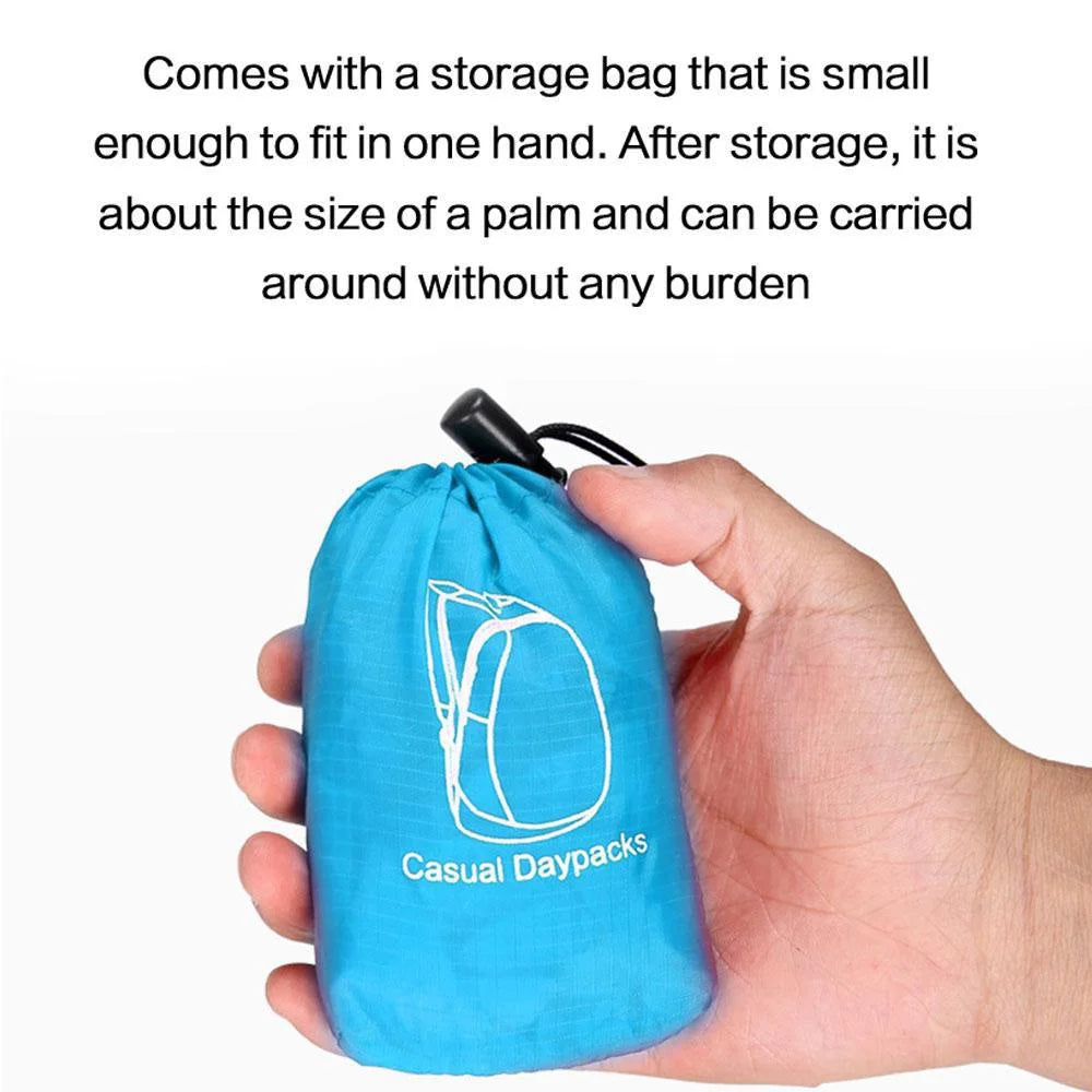 JJYY Foldable Waterproof Outdoor Sports Backpack