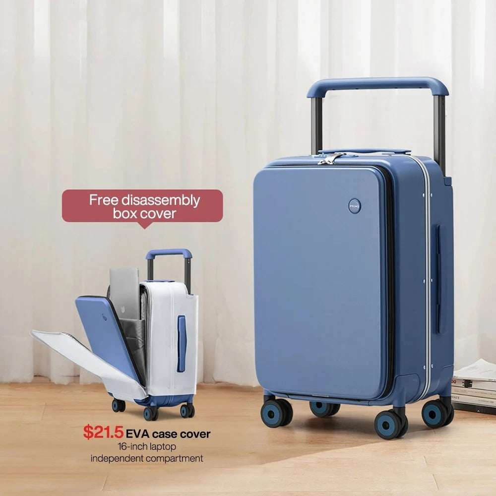 New Design Wide Handle Suitcase