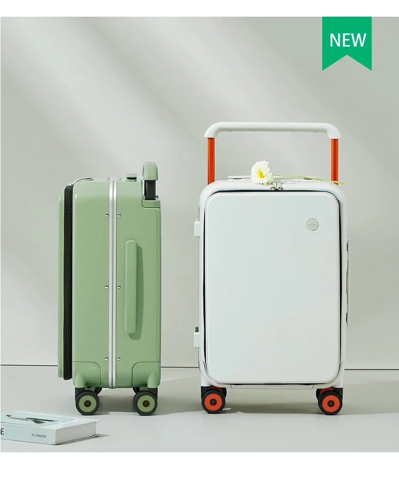 New Design Wide Handle Suitcase