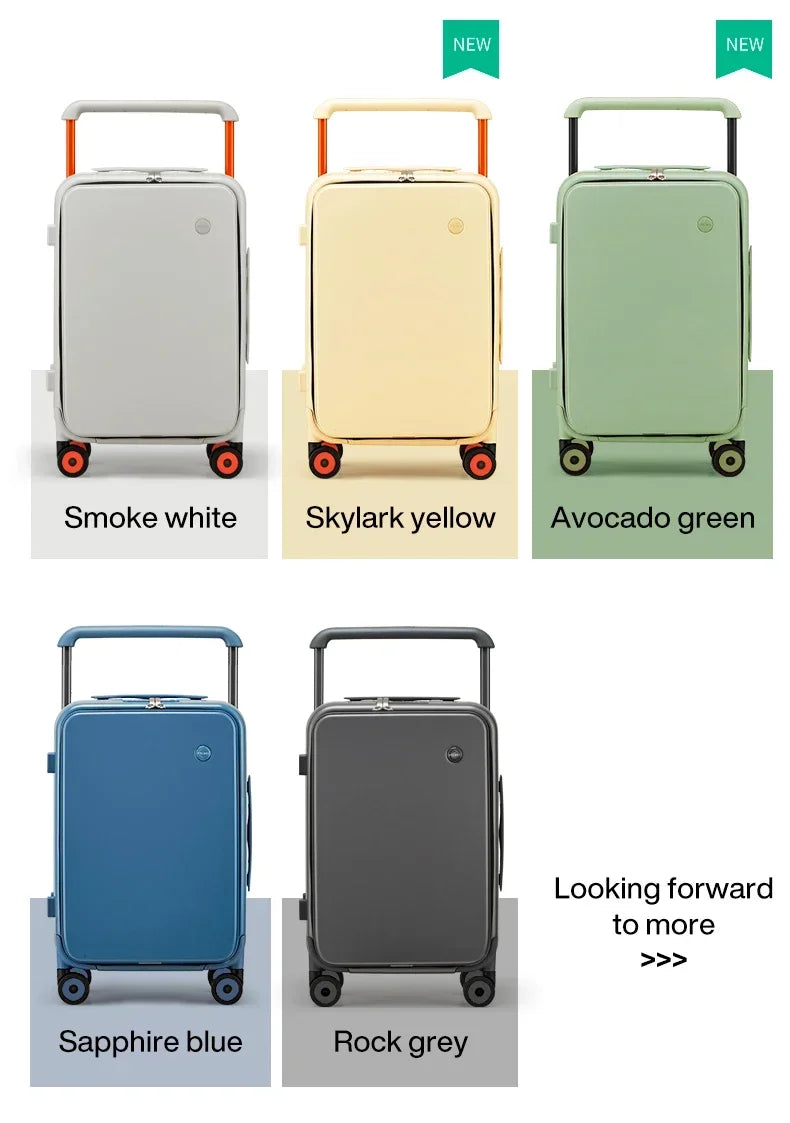 New Design Wide Handle Suitcase