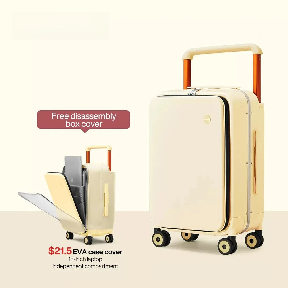 New Design Wide Handle Suitcase