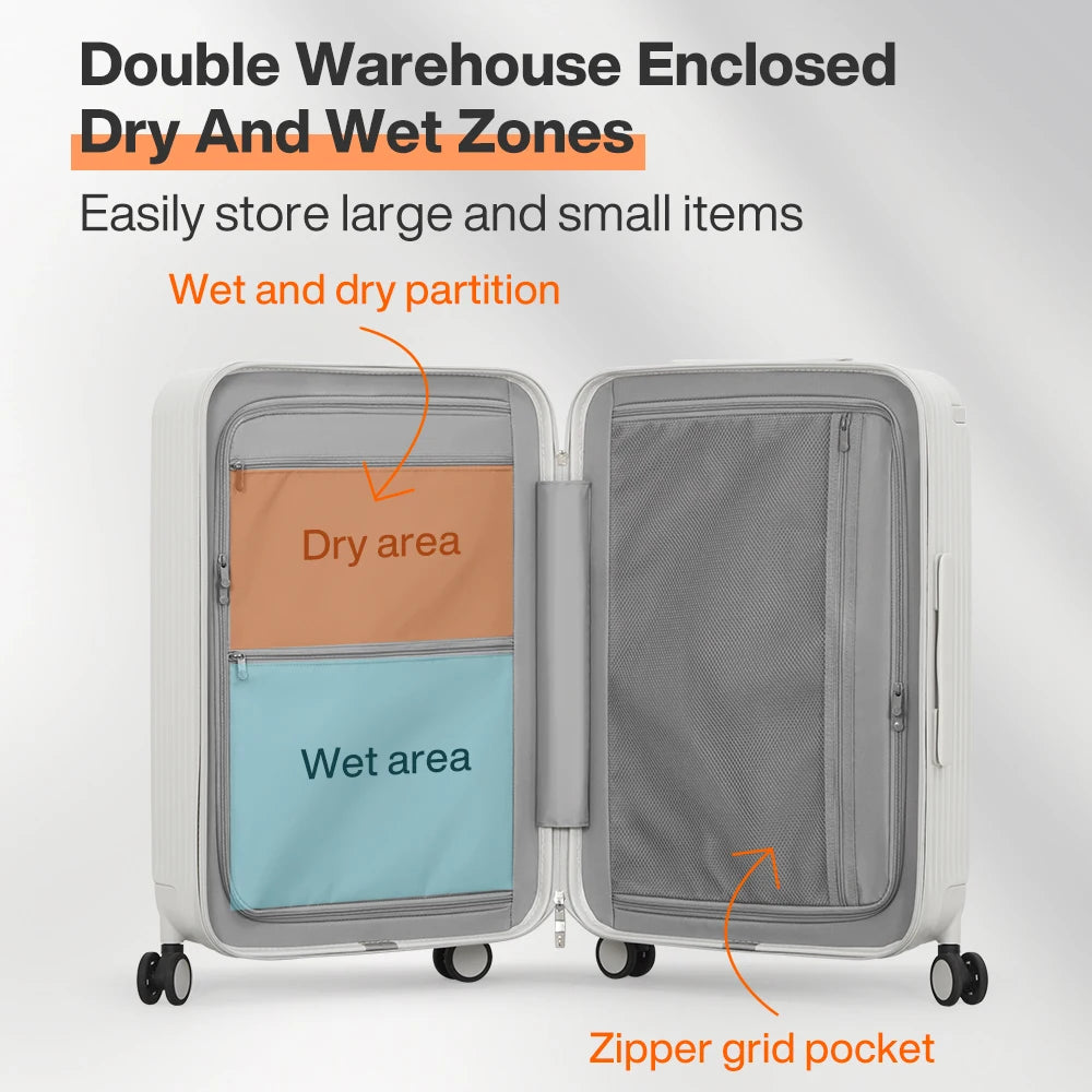 Mixi Wide Handle Trolley